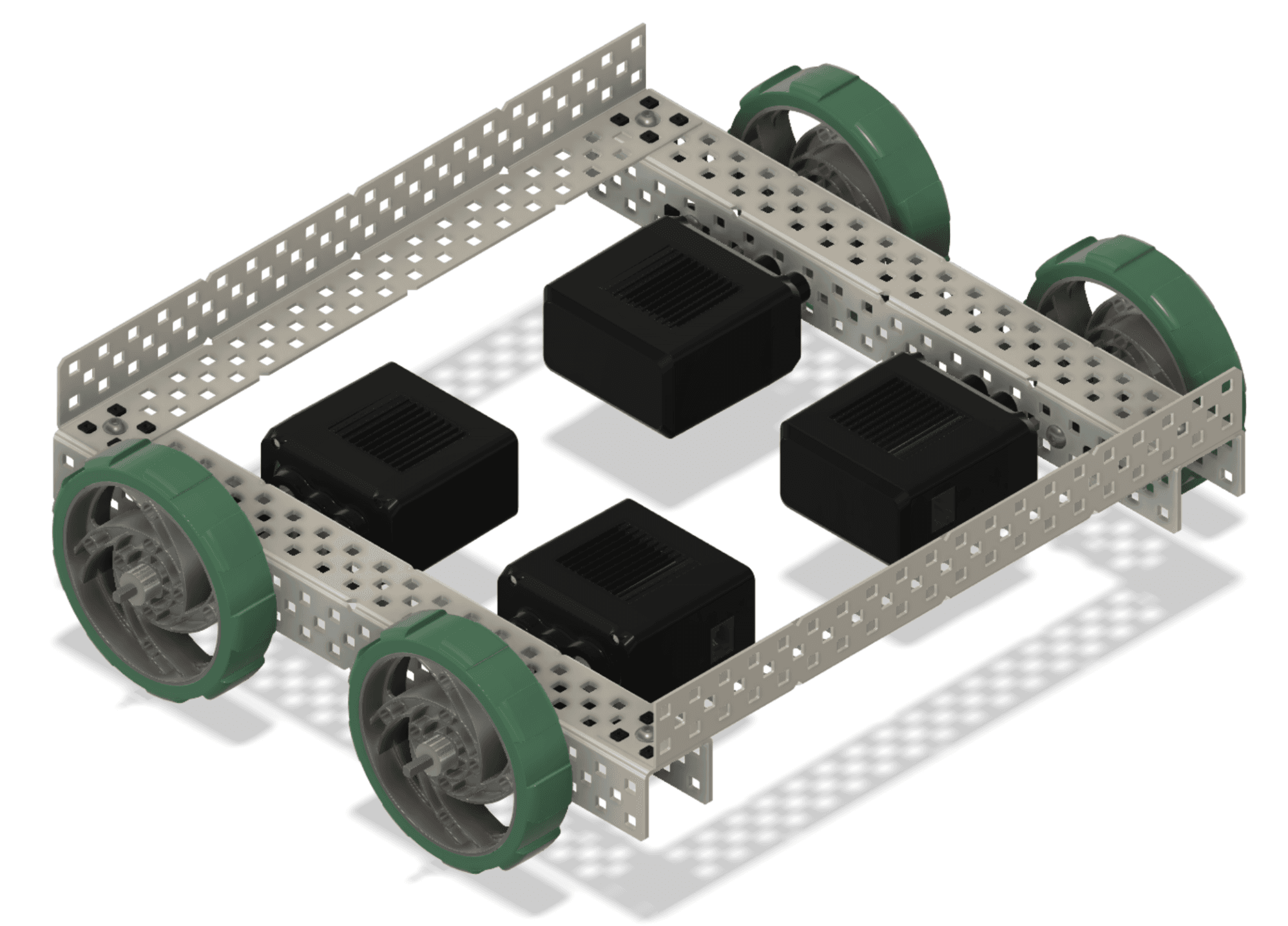 VEX V5 four-motor drivetrain